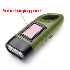 Emergency Solar Powered LED Flashlight